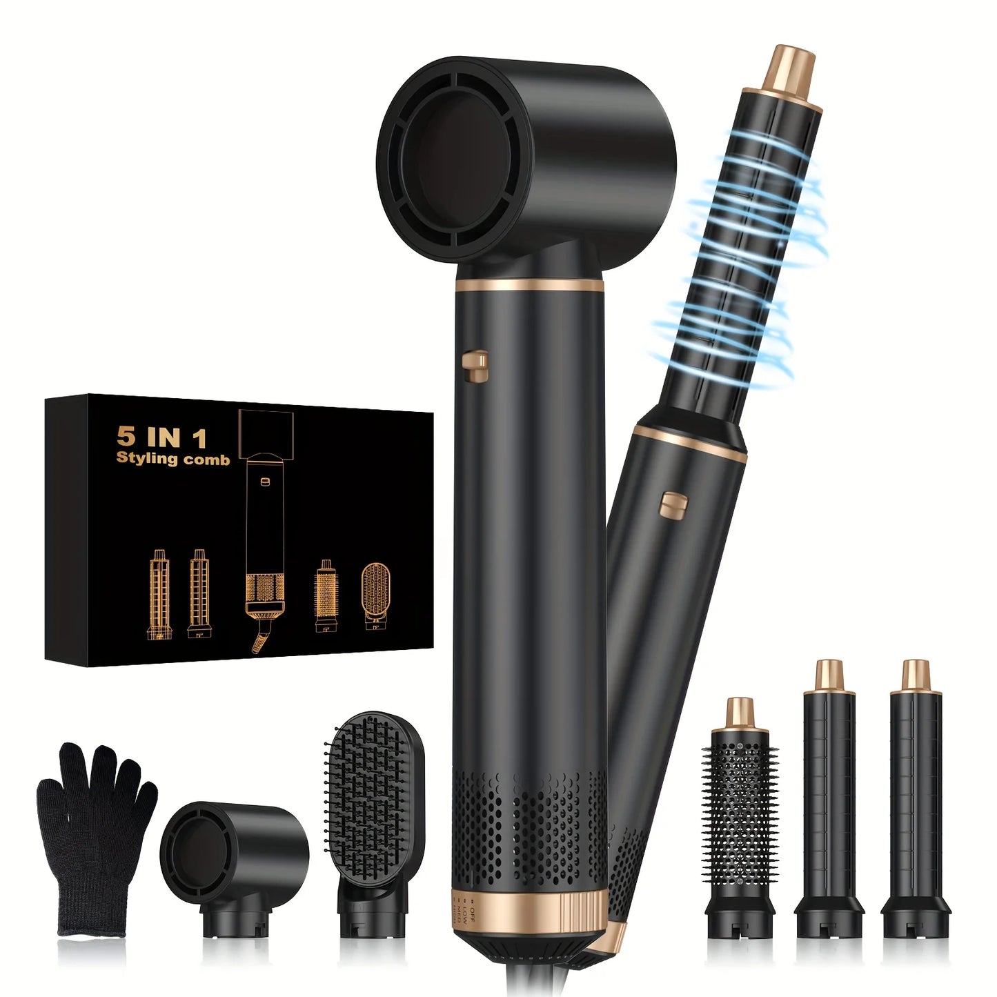 Hair Dryer Professional (5 in 1)