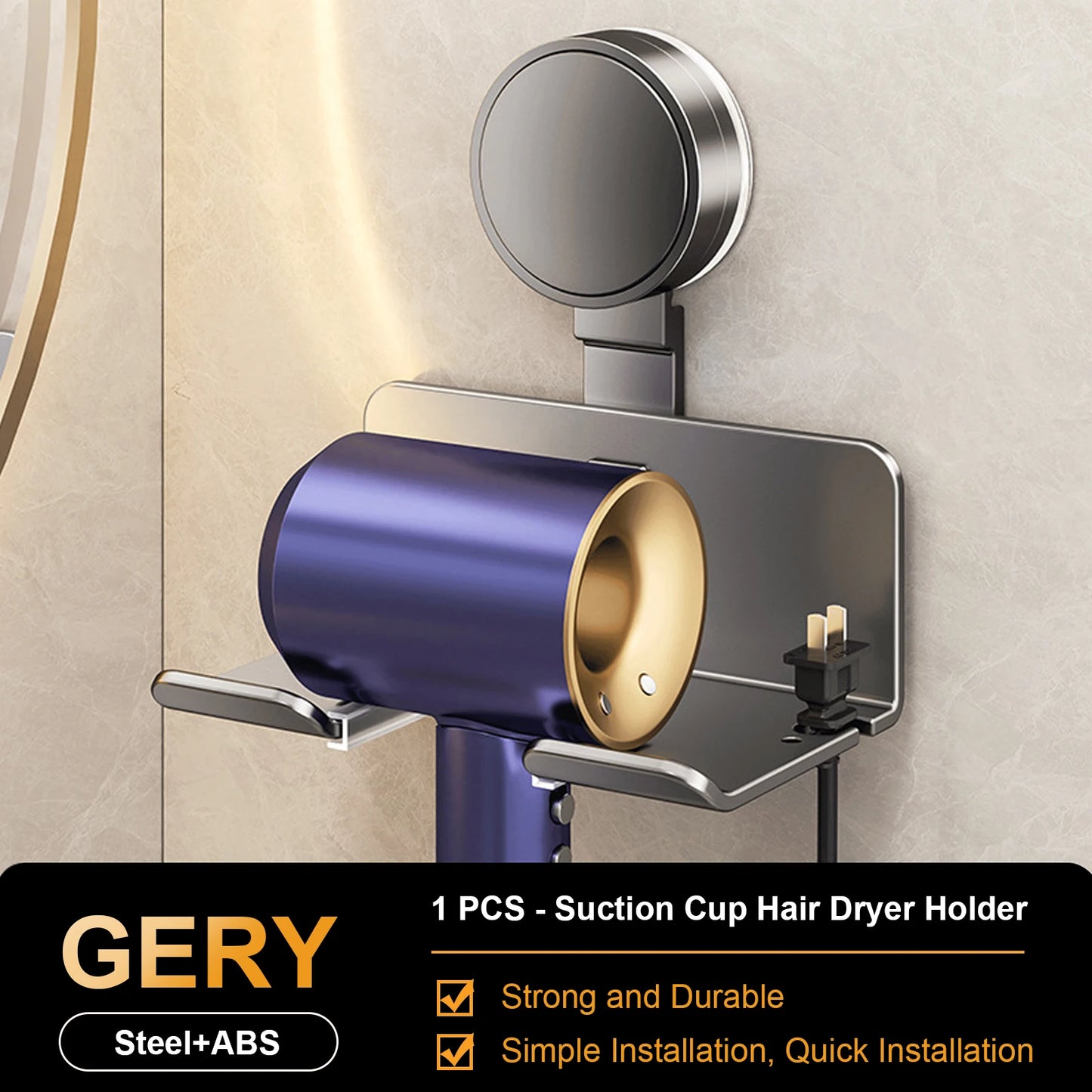 Hair dryer - Wall holder