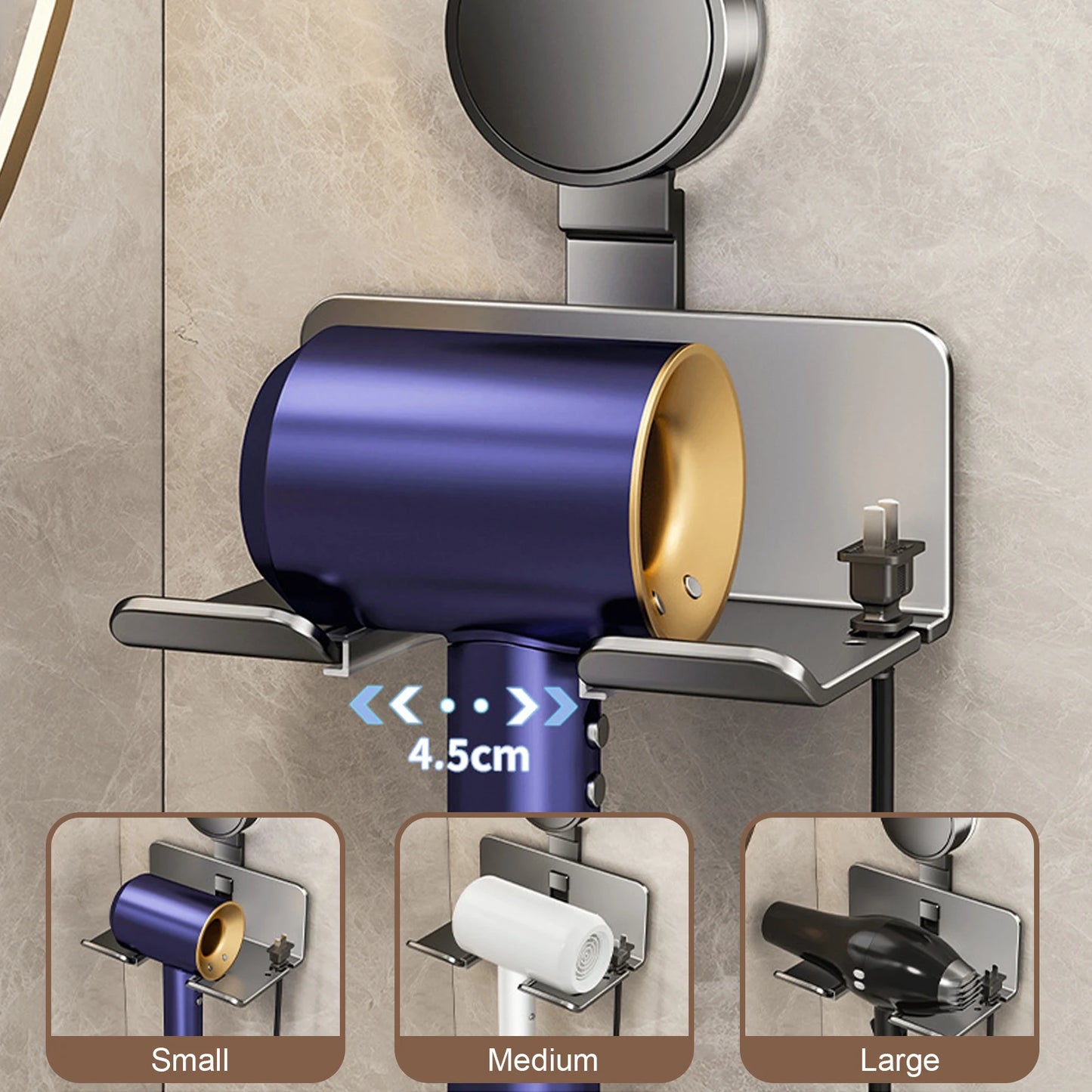 Hair dryer - Wall holder