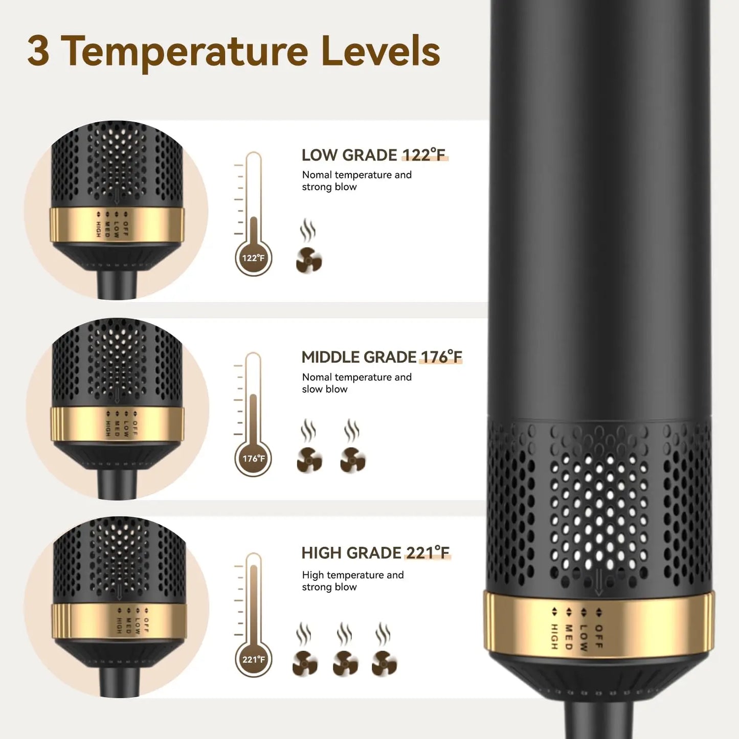 Hair Dryer Professional (5 in 1)