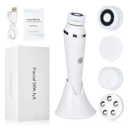 Electric Facial Cleansing Brush (Rechargeable)