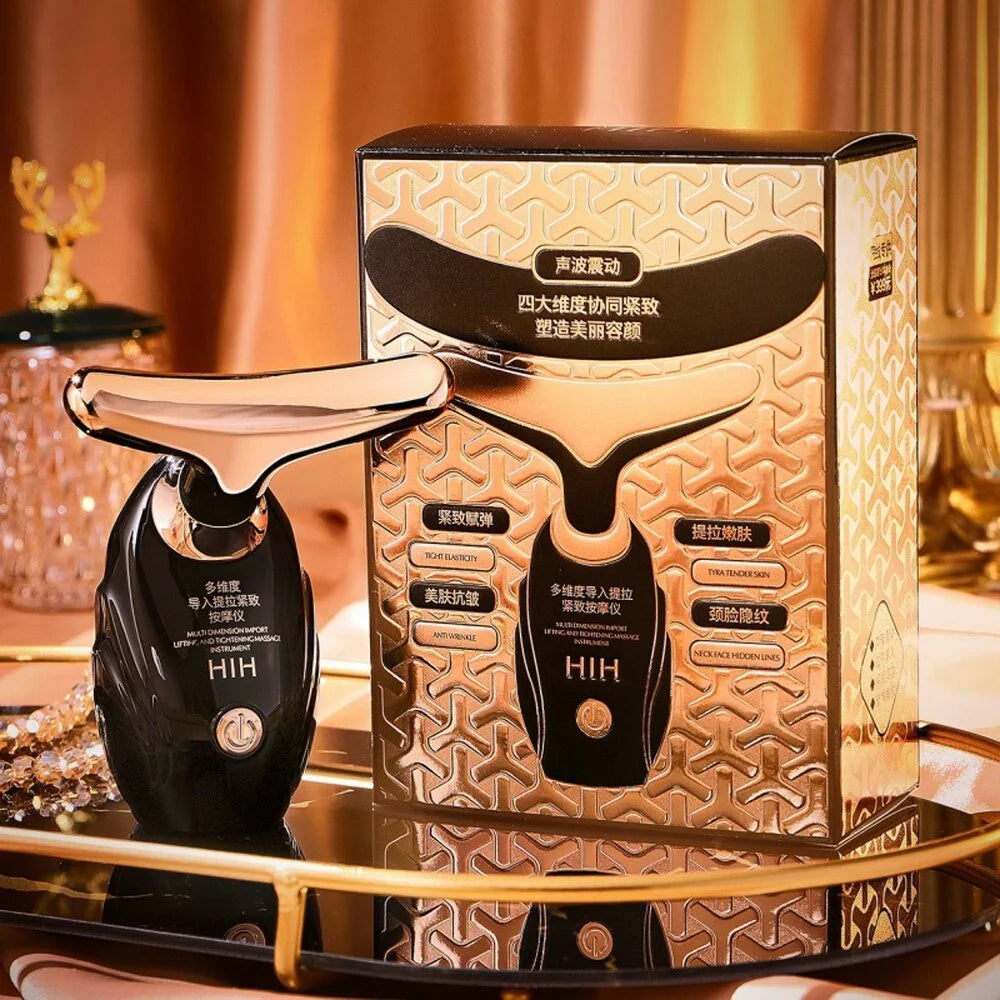 Facelift massage device