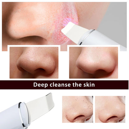 Facial skin scrubber