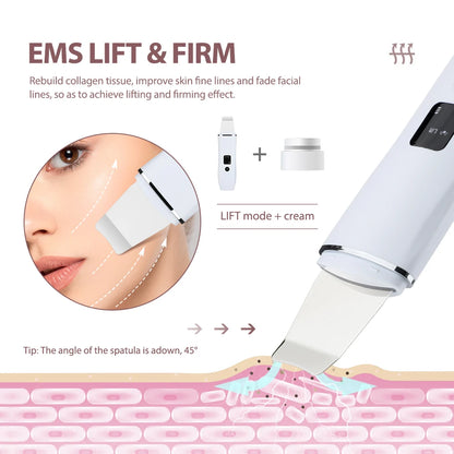 Facial skin scrubber