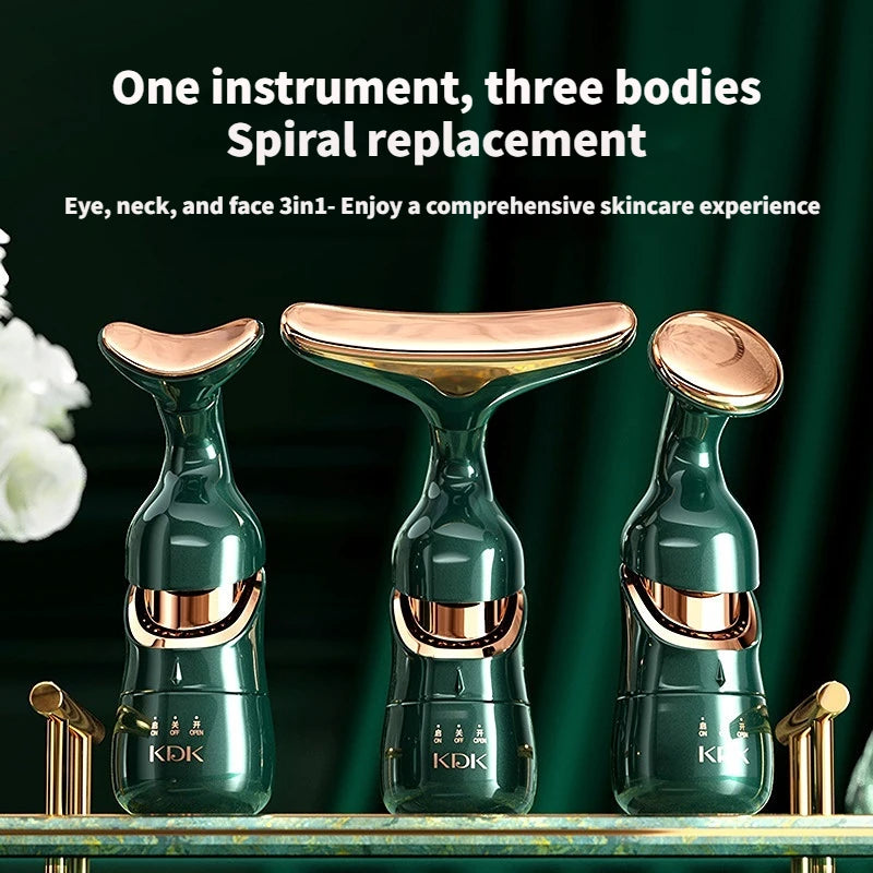 Facelift massage device