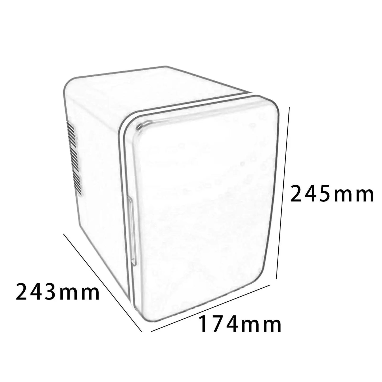 Mini Fridge Refrigerator - For All Your Serums And Skin Care